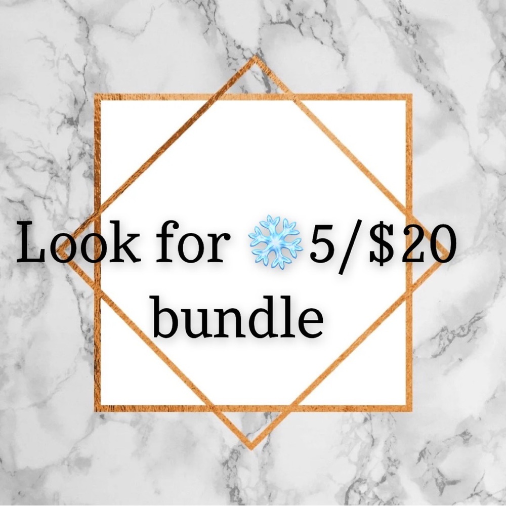 ❄️5/$20  sale almost Everything